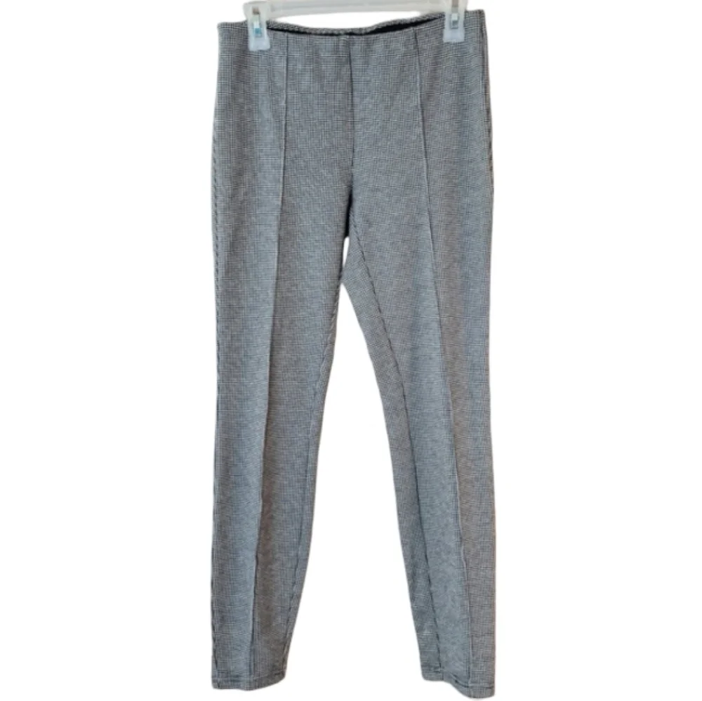 KENAR Houndstooth Pull-on Skinny Ankle Pants Women's Size 4‎